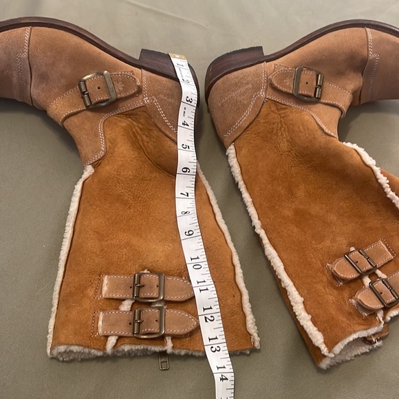 UGG KOOLABURRA size 7” Leather womens boots fully Sherpa lined - Picture 14 of 16